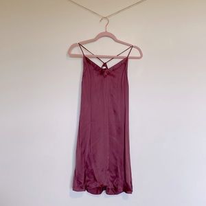 Aritzia Wilfred Silk Camisole Dress